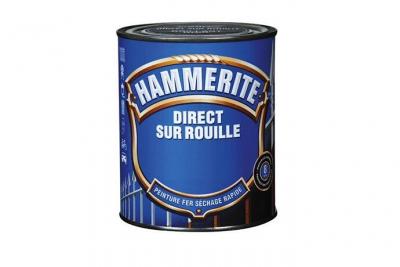 Peinture fer ext&eacute;rieur Direct sur rouille HAMMERITE vert epic&eacute;a 2.5 l