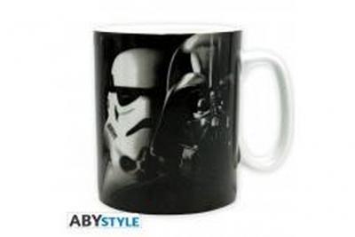 Mug 460 ml Star Wars Vador Troopers Abystyle Noir et Blanc