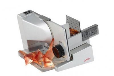 Trancheuse &eacute;lectrique RITTER Serano 7 - Gris - 130 W - Protecteur de lame