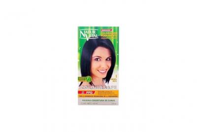 NaturVital Coloursafe Permanent Hair Color 1 Black 150ml