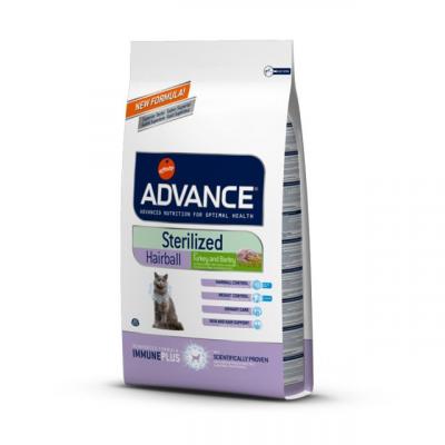 Sterilized Hairball Boules de Poils Dinde & Orge 1.5 Kg Advance