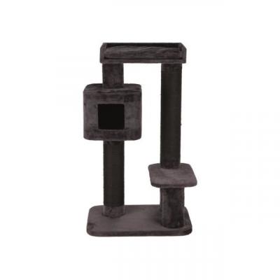 TRIXIE Arbre &agrave; chat Izan 122cm - Anthracite - Pour chat