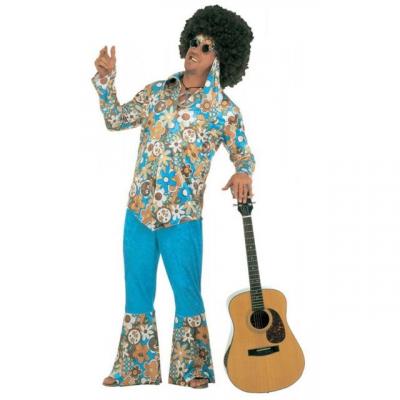 D&eacute;guisement Hippie XL Turquoise homme