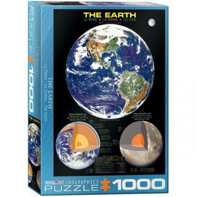 Eurographics Puzzle La Terre 1000 pi&egrave;ces