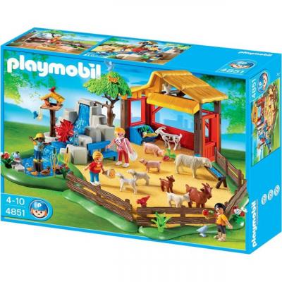 Playmobil 4851 Parc animalier avec famille