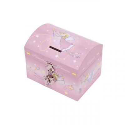 Trousselier Tirelire musicale Princesse - Rose