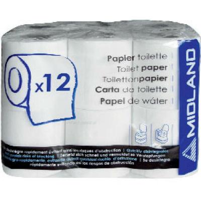 Papier toilette WC chimique 12 rouleaux