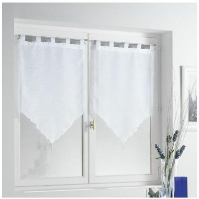 Paire voilage lissea - 2 x 45 x 90