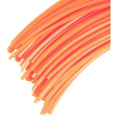 Jardiaffaires - 30 Brins de fil professionnel Carr&eacute; pour d&eacute;broussailleuse 4,4mm 35cm