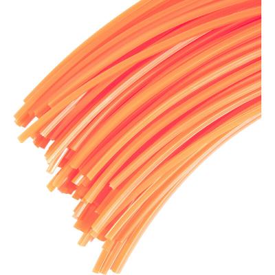 Jardiaffaires 60 Brins 3 mm X 35 cm de Fil Professionnel carr&eacute; pour d&eacute;broussailleuse