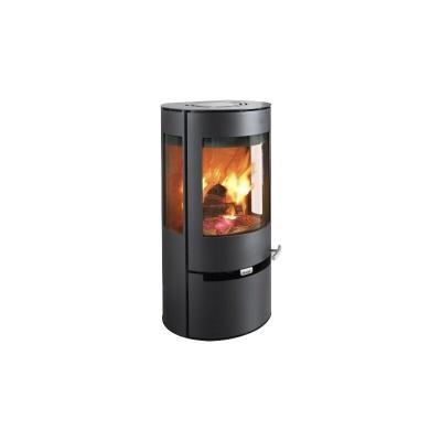 Po&ecirc;le &agrave; bois en acier Aduro 9 avec tiroir 6kW 140m&sup2;