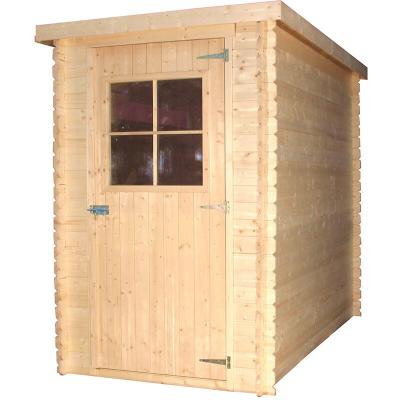 Timbela M306+M306G - Abri de jardin en bois AVEC SOL TRAIT&Eacute;