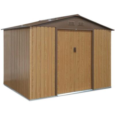 Abri de jardin en m&eacute;tal ferrain 5,29m&sup2;