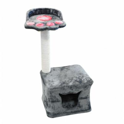 Arbre &Agrave; Chat - Gris - Accessoires Pour Animaux