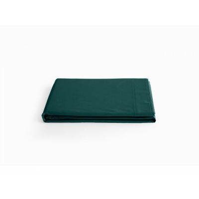Drap satin Domitille CAMIF 240 x 300 cm Vert C&egrave;dre