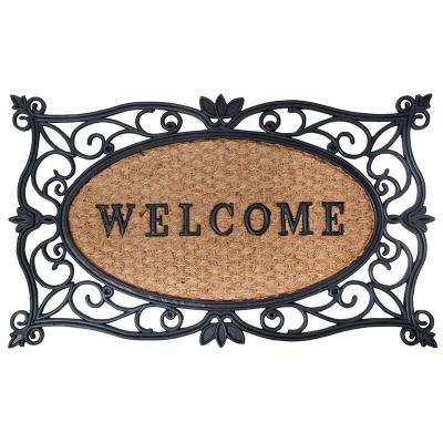 Paillasson d'entr&eacute;e - Welcome - 75 x 45 cm