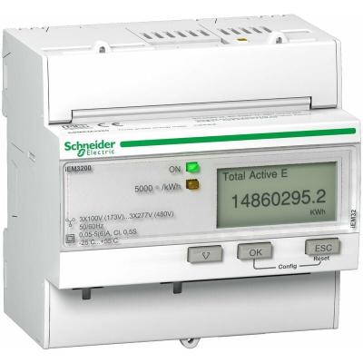 Schneider - Acti9, iEM Compteur d'&eacute;nergie iEM3200 ti - A9MEM3200