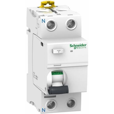 Acti9, iID interrupteur diff&eacute;rentiel 2P 63A 30mA type Asi - A9R31263