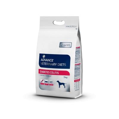 Advance Veterinary Diets Croquettes pour Chien Diabetes Colitis - 3 kg