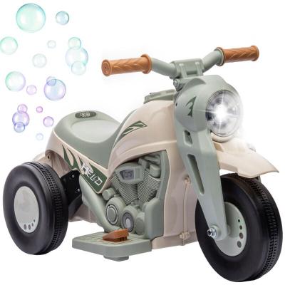 Moto &Eacute;lectrique Enfant Chopper 3km/h 3 Roues Nombreux Effets