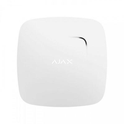 D&eacute;tecteur de fum&eacute;e, de co et capteur de temp&eacute;rature blanc - ajax systems