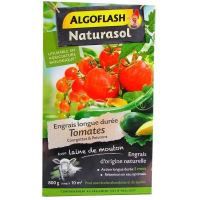 Algoflash - engrais tomates, courgettes, poivrons longue dur&eacute;e 800G