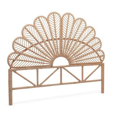 Alice's Home - T&ecirc;te de lit en rotin Naturel L 140 x P6 x H115cm