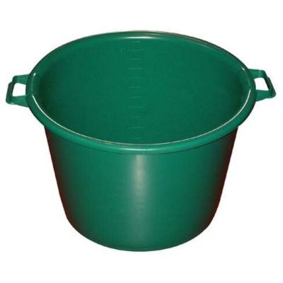 Baquet rond 30 l - d: 45 cm - h 29 cm - vert - Aluminium Et Plastique