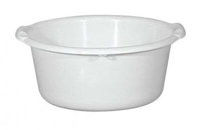 Aluminium Et Plastique - Bassine ronde 14 l - blanc