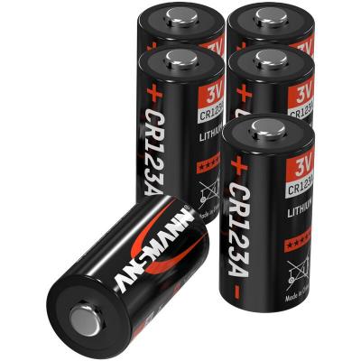 Pile photo CR-123A lithium Ansmann CR123 1375 mAh 3 V 6 pc(s)