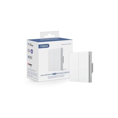 Aqara Smart Wall Switch - Double rocker (Avec Neutre), Palpeur