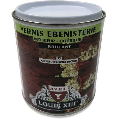 Avel - Vernis Eb&eacute;nisterie louis xiii Brillant, 500 ml incolore