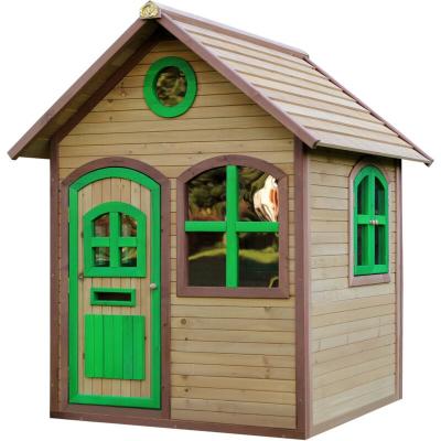 Cabane de jeu julia en c&egrave;dre vernis naturel A030.034.00