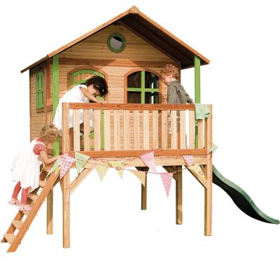 Cabane enfant bois ""sophie"" - 3.77 x 2.00 x 2.74 m A030.041.00