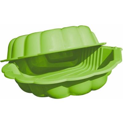 Soulet Bac &agrave; sable plastique SOULET, vert, L.87 x l.78 cm
