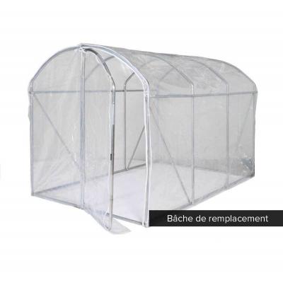 B&acirc;che serre mara&icirc;ch&egrave;re - Blanc - 21m&sup2; - 3.5x6m 