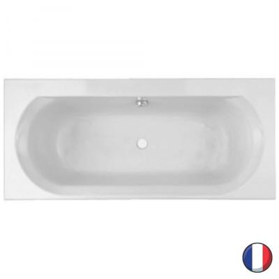 Baignoire rectangulaire Elise, Blanc, 180x80cm Jacob Delafon E60283-00
