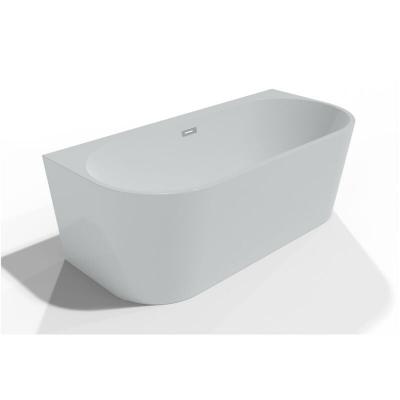 Baignoire semi-&icirc;lot murale naos 170x80cm, by spalina