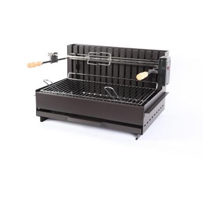 Barbecue double foyer au charbon Vulcain TB