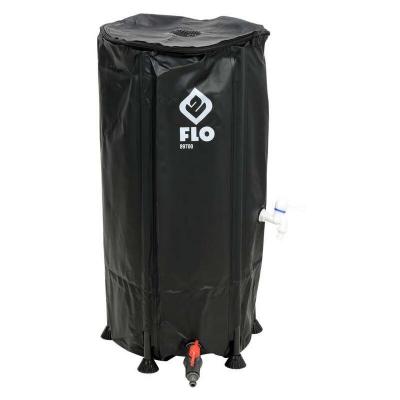 FLO Baril de pluie pliable - 100L - PVC - 40 x 40 x 78 cm