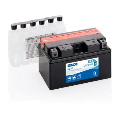 Batterie moto Exide ETZ10-BS YTZ10-BS 12v 8.6ah 190A