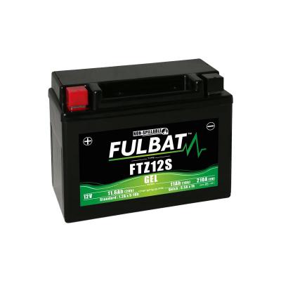 Fulbat - Batterie moto YTZ12S Etanche agm 12V / 11Ah