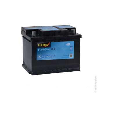EL600 12V 60Ah 640A efb Batteries voiture 242 x 175 x 190 mm - Exide
