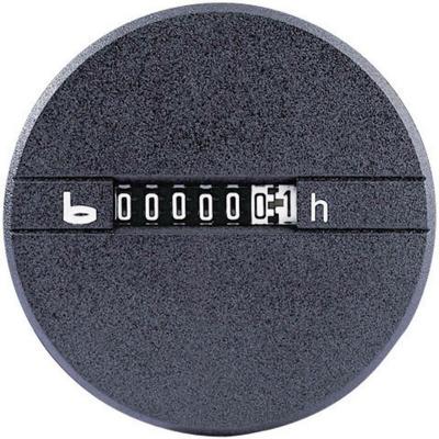Compteur horaire DC rond 12-24Vdc Bauser 266.2