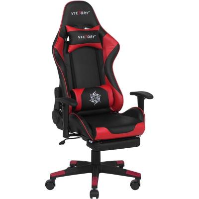 Si&egrave;ge de gamer rouge et noir victory 108787