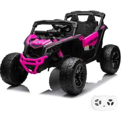 Buggy &Eacute;lectrique Can-Am Maverick R 12v - Rose