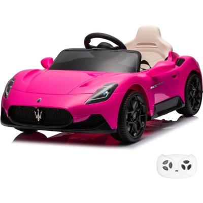 Berghoff - Voiture Enfants 12V - Maserati MC20 Cielo - 1 &agrave; 5 ans - Rose