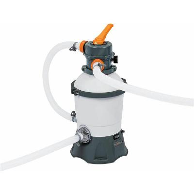 Flowclear Pompe de filtration &agrave; sable Bestway Blanc