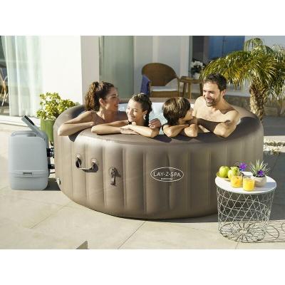 Spa gonflable lay-z-spa dominica rond hydrojet 4/6 places - bestway