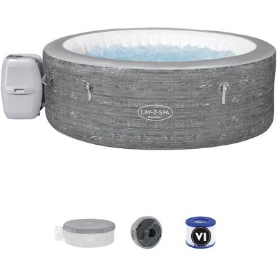 Bestway - Spa gonflable rond Lay-Z-Spa Budapest AirJet&acute; 4-6 places